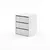 Buy Idea ID-13 Universal Storage Cabinet for Wardrobe White Matt, Colour: White Matt, Item Width: 50 from Furnituretta
