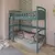 Buy Mia Wooden Loft Bed Grey, Colour: Grey, Mattresses: Foam/Bonnell Mattress from Furnituretta