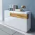 Silke 43 Sideboard Cabinet White Gloss / Wotan Oak, Colour: White Gloss / Wotan Oak, Width: 150 for sale Buy Silke 43 Sideboard Cabinet White Gloss / Wotan Oak, Colour: White Gloss / Wotan Oak, Width: 150 from Furnituretta