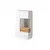 Buy Silke 44 Display Cabinet White Gloss & Wotan Oak [Right], Colour: White Gloss / Wotan Oak, Item Width: 80 from Furnituretta