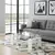 Buy Telford Coffee Table – High Gloss White, Colour: White from Furnituretta