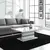 Buy Aldridge High Gloss Coffee Table – White & Grey | Sleek Modern Centerpiece, Colour: Grey/White from Furnituretta
