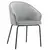 Buy Hamburg Velvet Chair: Modern Elegance for Your Dining Room, Colour: Blue, 2 from Furnituretta