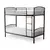 Montreal Bunk Bed Black, Colour: Black for sale Buy Montreal Bunk Bed Black, Colour: Black from Furnituretta