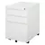 Buy Vinsetto 3 Drawer Filling Cabinet, Mobile Metal File Cabinet with Anti-tilt Design for Letter, A4, Legal Size, White, Colour: White from Furnituretta
