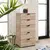 Kinross Oak Effect Narrow 5 Drawer Chest, Colour: Oak for sale Buy Kinross Oak Effect Narrow 5 Drawer Chest, Colour: Oak from Furnituretta
