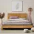 Buy Shibui (F15) Wooden Bed Frame – Japanese-Inspired Design, Solid Wood, All UK Sizes, Colour: Alder, Bed Size: King (5ft) from Furnituretta