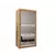 Buy Tokyo III Sliding Door Wardrobe 100cm, Colour: Oak Artisan, Item Width: 100 from Furnituretta