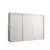 Buy Ramiro I Sliding Door Wardrobe 250cm, Colour: White, Item Width: 250 from Furnituretta