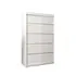 Buy Verona 01 Sliding Door Wardrobe 120cm, Colour: White, Item Width: 120 from Furnituretta