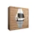 Buy Boliwia Sliding Door Wardrobe 200cm, Colour: Oak Artisan, Item Width: 200 from Furnituretta