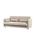 Buy BC-19 Upholstered Sofa For BC-12 Vertical Wall Bed Concept 160cm, Colour: Beige, Murphy Bed Colour: Grey Matt from Furnituretta