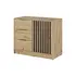 Buy Nelly Sideboard Cabinet 105cm, Colour: Oak Artisan, Item Width: 105 from Furnituretta