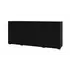 Buy Ava 26 Sideboard Cabinet 140cm, Colour: Black Matt, Item Width: 140 from Furnituretta