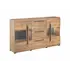 Buy Tulsa 28 Display Sideboard Cabinet, Colour: Oak Grandson, Item Width: 180 from Furnituretta