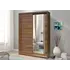 Buy Effect 2 Sliding Door Wardrobe 175cm, Colour: Columbian Walnut, Item Width: 175 from Furnituretta