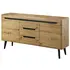 Buy Nordi Large Sideboard Cabinet, Colour: Oak Artisan, Item Width: 160 from Furnituretta