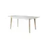 Buy Nordi Dining Table, Colour: White, Item Width: 140 from Furnituretta