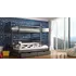 Buy Wooden Bunk Bed Seweryn with Trundle and Storage, Colour: Graphite, Mattresses: Without Mattresses from Furnituretta