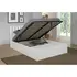 Buy Zoe Storage Bed – King Size in White Finish, Size: King Size, Colour: White from Furnituretta
