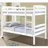 Buy Tripoli Bunk Bed: White Solid Wood, Colour: White from Furnituretta