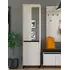 Buy Reigate Cashmere Taupe Hallway Wardrobe | Slim Narrow Storage, Colour: Taupe from Furnituretta