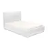 Buy Lattice Double Bed: White PU Frame, Size: Double, Colour: White from Furnituretta