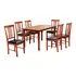 Buy Massa Large Dining Set with 6 Chairs Mahogany, Colour: Mahogany from Furnituretta