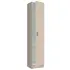 Buy Eva Multi-Purpose Narrow Storage Cupboard – Oak Effect with Adjustable Shelves, Colour: Oak from Furnituretta
