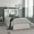 Buy Oscar Wooden Ottoman Storage Bed &ndash; Single 3ft with Bookcase Headboard, Colour: White, Bed Size: Single (3ft), Item Width: 113 from Furnituretta