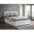 Buy Malmo Wooden Ottoman Bed &ndash; Gas‑Lift Storage in 3 Sizes, Colour: White, Bed Size: Small Double (4ft), Item Width: 136 from Furnituretta