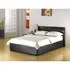 Buy Fusion Storage PU Double Bed Brown, Size: Double, Colour: Brown from Furnituretta
