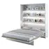 Buy BC-13 Vertical Wall Bed Concept White Matt 180cm, Size: 180 x 200cm, Colour: White Matt from Furnituretta