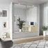Buy Arti 24 - 2 Sliding Door Wardrobe White Matt 200cm, Colour: White Matt, Item Width: 200 from Furnituretta