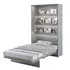 Buy BC-02 Vertical Wall Bed Concept Grey Matt 120cm, Size: 120 x 200cm, Colour: Grey Matt from Furnituretta
