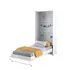 Buy CP-03 Vertical Wall Bed Concept White Gloss 90cm, Size: 90 x 200cm, Colour: White Gloss from Furnituretta
