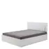 Buy Siena Bed with LED, Size: 160 x 200cm, Colour: White Gloss, Storage: No from Furnituretta