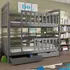 Buy Wooden Bunk Bed Sebus with Storage Graphite, Colour: Graphite, Mattresses: Without Mattresses from Furnituretta