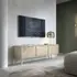Buy Forest TV Cabinet Beige 158cm, Colour: Beige, Item Width: 158 from Furnituretta
