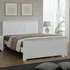 Buy Mali Single Bed – White Solid Wood Frame, Size: Single, Colour: White from Furnituretta