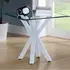 Buy Langley Gloss Lamp Table White, Colour: White from Furnituretta