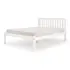 Buy Manila LFE Pine Bed Double White, Size: Double, Colour: White from Furnituretta