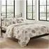 Buy Floral Cotton Duvet Cover Set Double – Beige | Soft & Breathable, Colour: Beige, Size: Double from Furnituretta