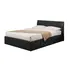 Buy Fusion Storage PU Single Bed Black, Size: Single, Colour: Black from Furnituretta