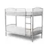 Buy Montreal Bunk Bed Silver: Maximize Space & Create a Fun Zone, Colour: Silver from Furnituretta