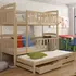Buy Viki Bunk Bed Pine: Space-Saving Sleep Solution for Kids, Colour: Pine, Mattresses: Without Mattresses from Furnituretta