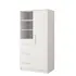 Buy Omega OM-05 Tall Cabinet 80cm, Colour: White Matt, Carcass: White Matt, Item Width: 80 from Furnituretta
