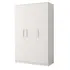 Buy Omega OM-19 Hinged Wardrobe 120cm, Colour: White Matt, Carcass: White Matt, Item Width: 120 from Furnituretta