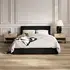 Buy Berlin Black Ottoman Bed, Colour: Black, Bed Size: Double (4ft6) from Furnituretta