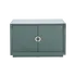 Buy Quartz Sideboard in Blue, Green & Smokey with Soft‑Close Hinges, Colour: Green from Furnituretta